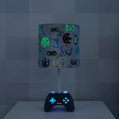 Kids Glow-in-the-Dark Gamer Table Lamp