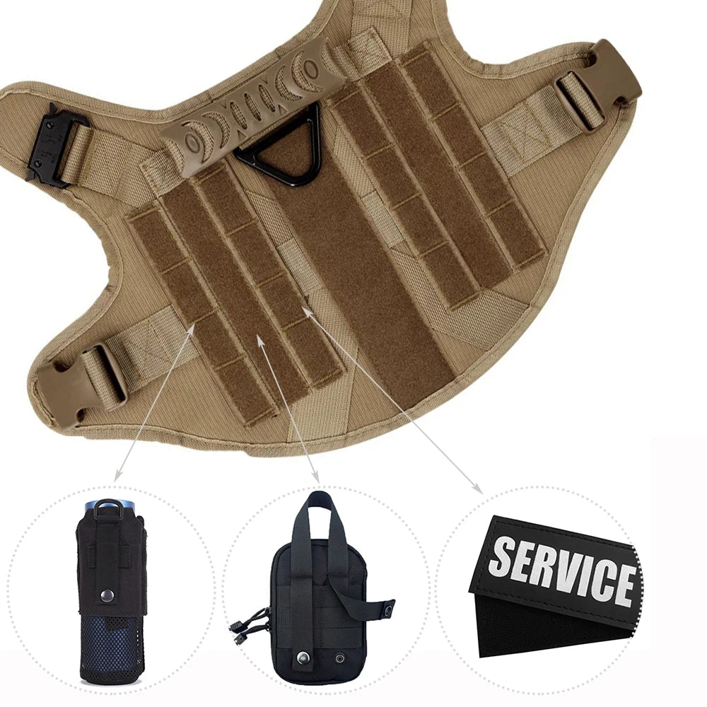6 pc Dog Harness and Leash Set