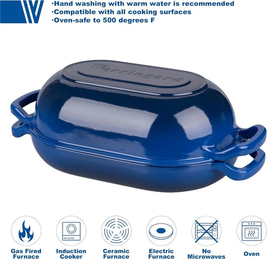 5QT, Cast Iron Bread Dutch Oven