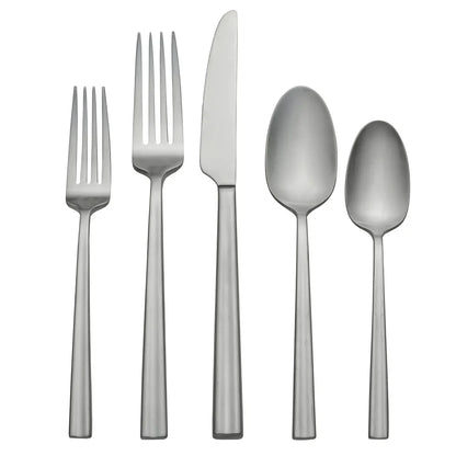 45-Piece Stainless Steel Flatware Set