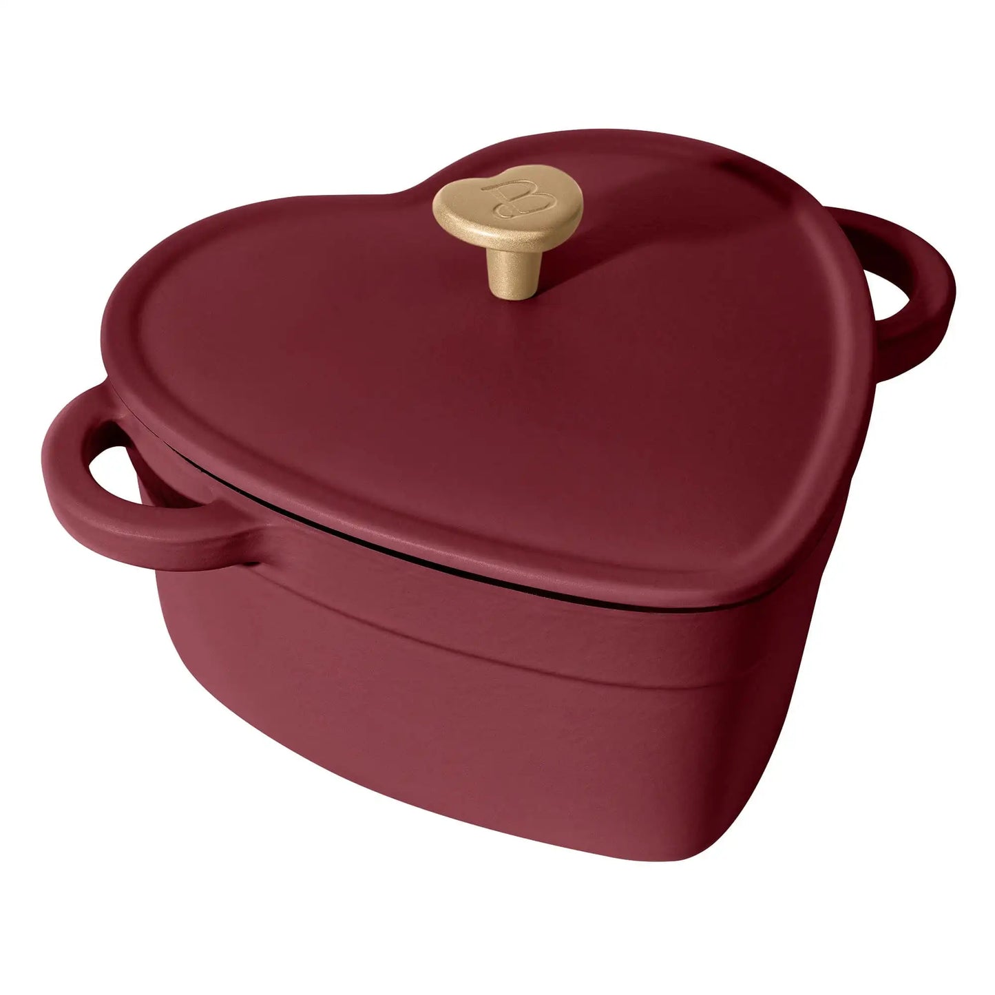 2qt Heart Cast Iron Dutch Oven