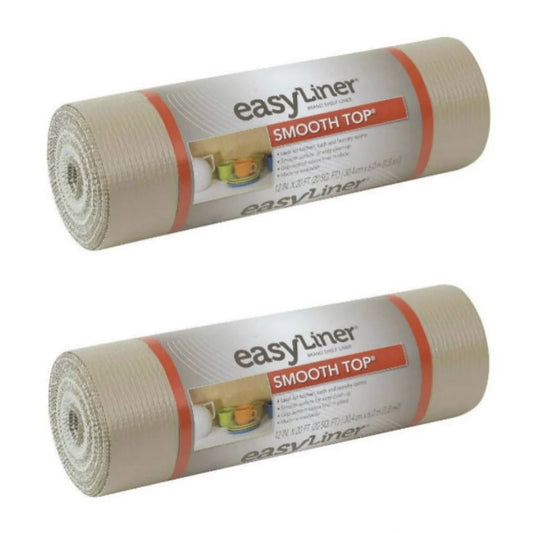 12in x 20ft Smooth Top Shelf Liner-2 Count