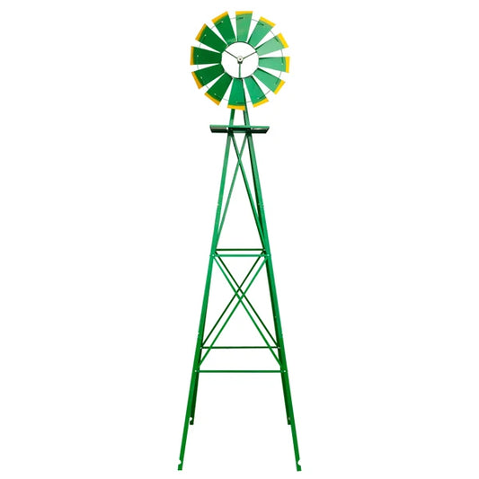 8FT Steel Windmill Weather Resistant
