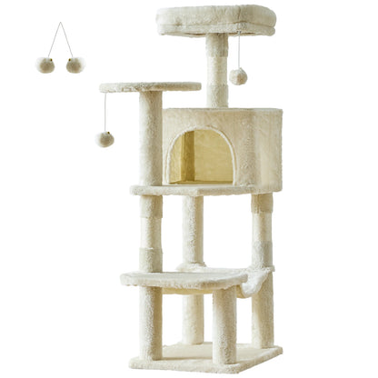 44In Tall Multi-Cat Climbing Tower