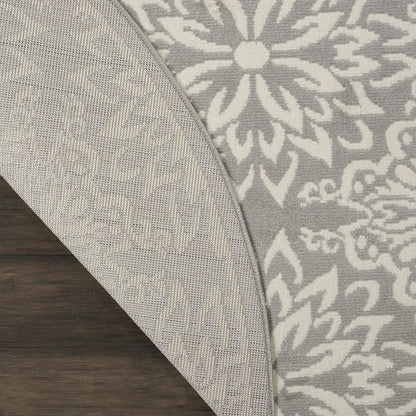 8' Round Jubilant Floral Area-Rug
