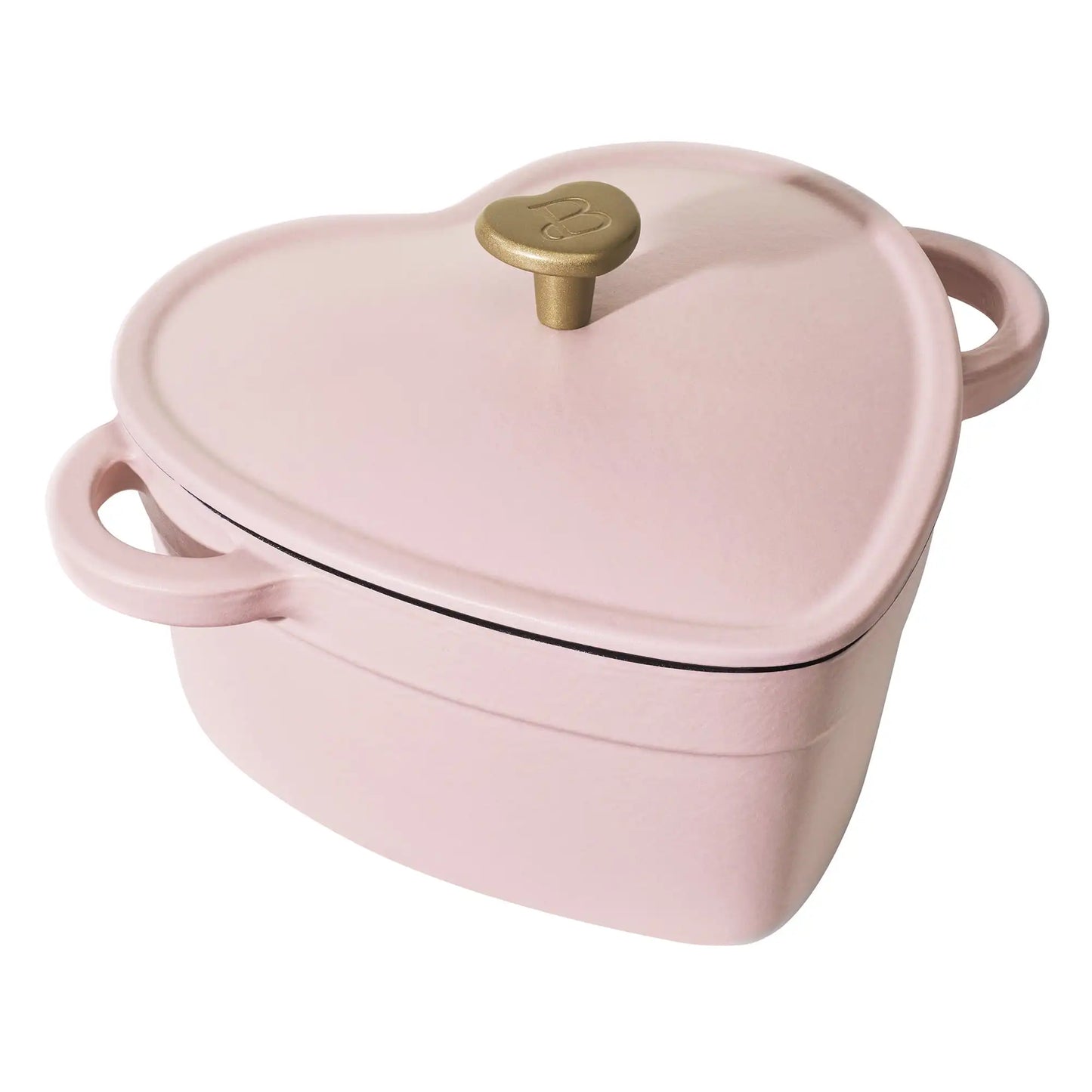 2qt Heart Cast Iron Dutch Oven