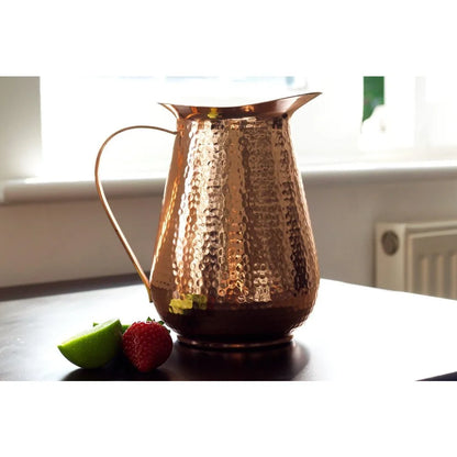 68 Oz Copper Pitcher with Lid