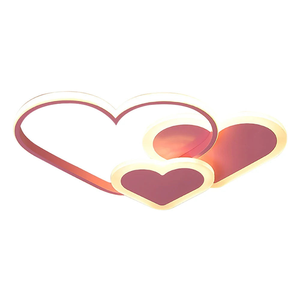 Modern Heart Shape Children's Room Lighting