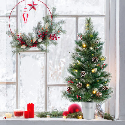 3 FT Artificial Entrance Christmas Tree