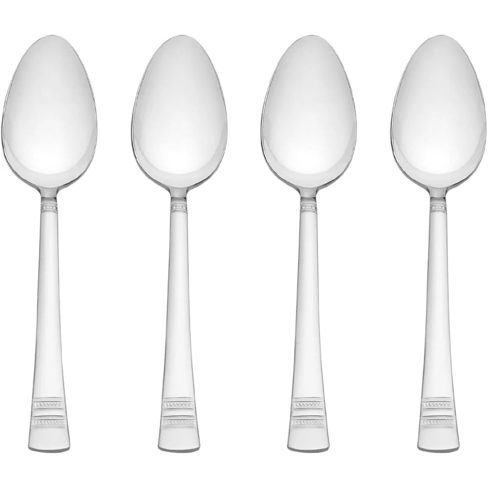 20-Piece Stainless Steel Flatware Set-Service 4