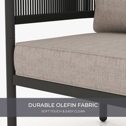 5-Piece Outdoor Wicker Furniture Set