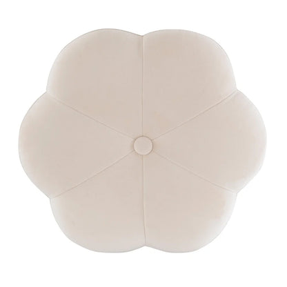 Elegant Boho Floral Vanity Stool