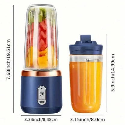 Portable Rechargeable Blender & Juicer Cup 380ml